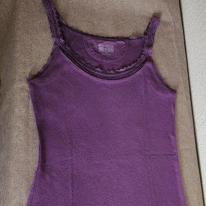 Converse One Star Women's Lace Trim Cami Tank Top